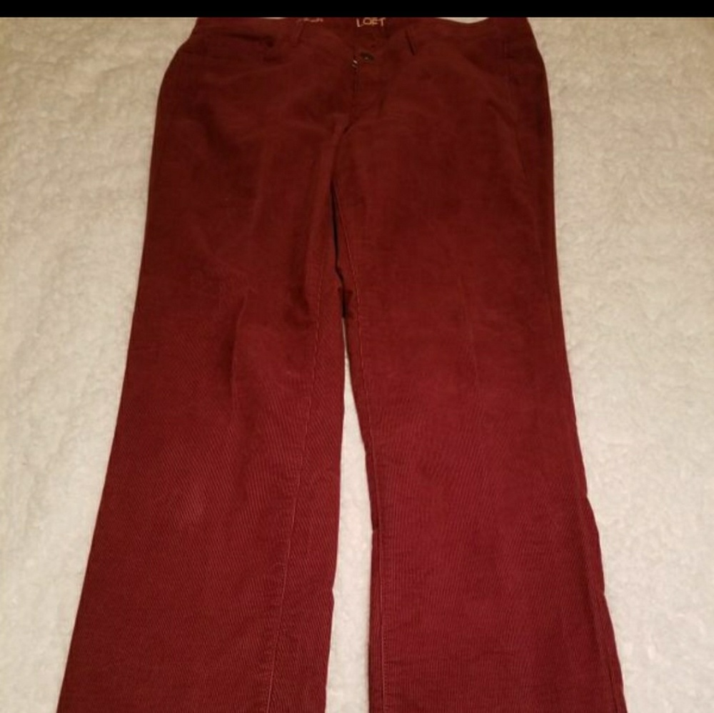 LOFT: Ann Taylor (Preowned) STRAIGHT LEG/SIZE 12